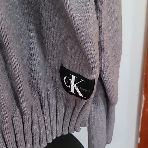 Calvin Klein Jean Hoodie Sweater - Picture 2 of 5